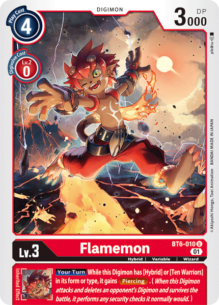 Flamemon, BT6-010