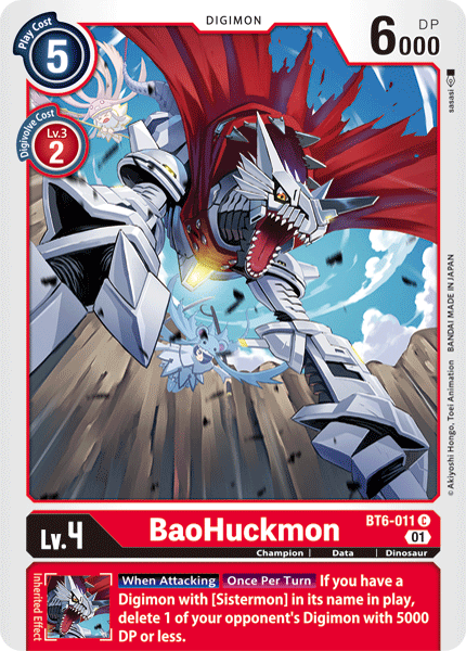 BaoHuckmon, BT6-011