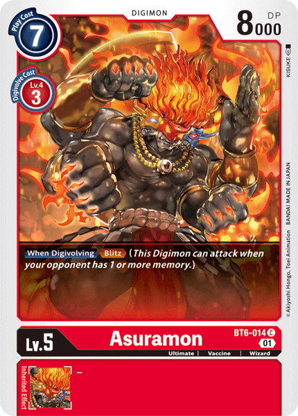 Asuramon, BT6-014