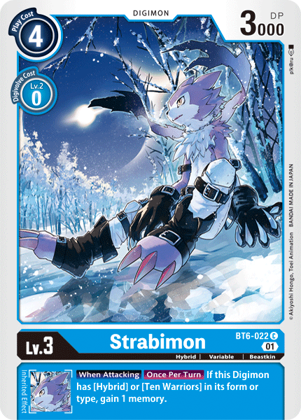 Strabimon, BT6-022