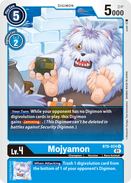 Mojyamon, BT6-024