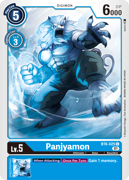 Panjyamon, BT6-025