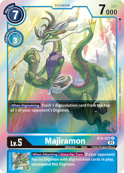 Majiramon, BT6-027