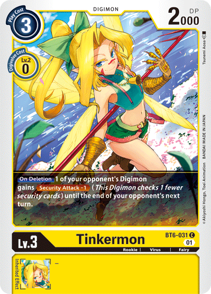 Tinkermon, BT6-031