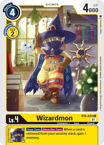 Wizardmon, BT6-034
