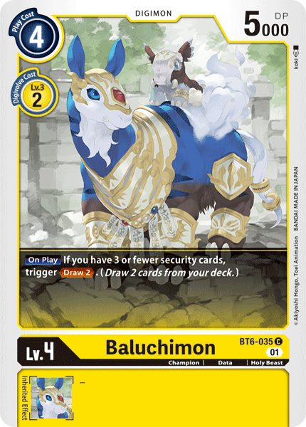 Baluchimon, BT6-035