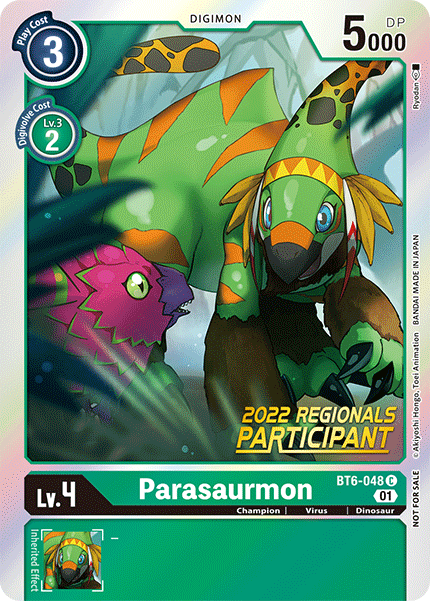 Parasaurmon, BT6-048-p1