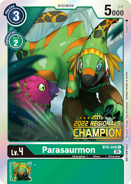 Parasaurmon, BT6-048-p3