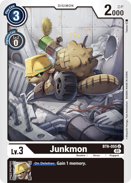 Junkmon, BT6-055