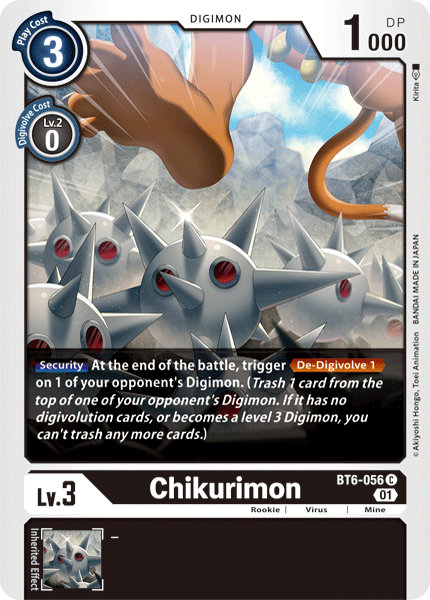 Chikurimon, BT6-056
