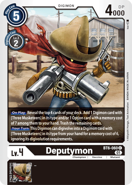 Deputymon, BT6-060