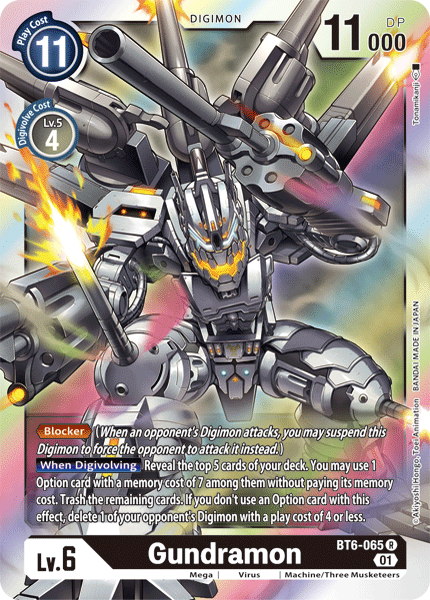Gundramon, BT6-065