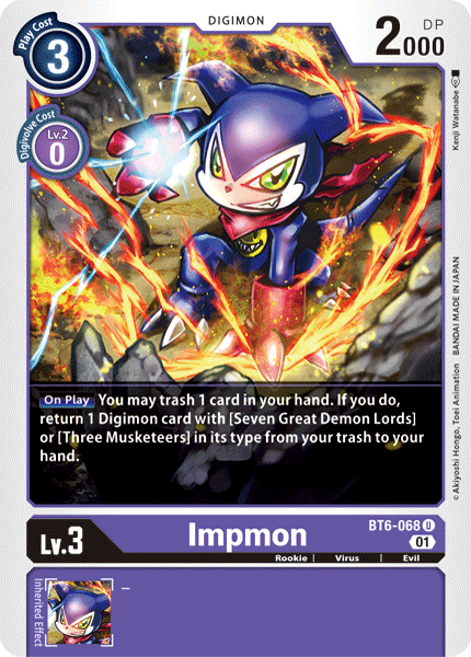 Impmon, BT6-068