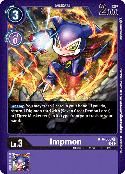 Impmon, BT6-068-p3