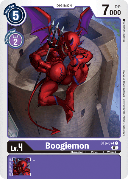 Boogiemon, BT6-074