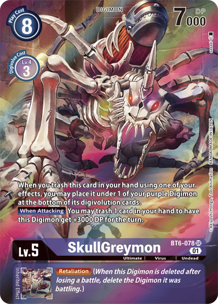SkullGreymon, BT6-078-p1
