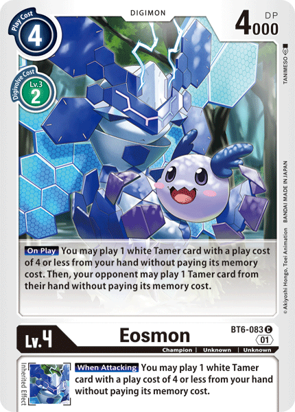 Eosmon, BT6-083