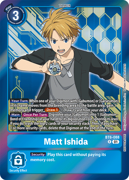 Matt Ishida, BT6-088-p1