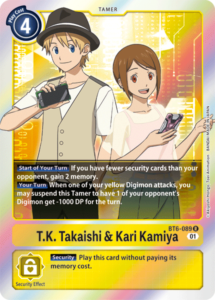 T.K. Takaishi & Kari Kamiya, BT6-089