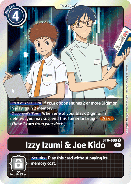 Izzy Izumi & Joe Kido, BT6-090
