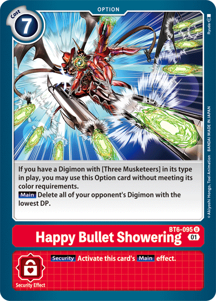 Happy Bullet Showering, BT6-095