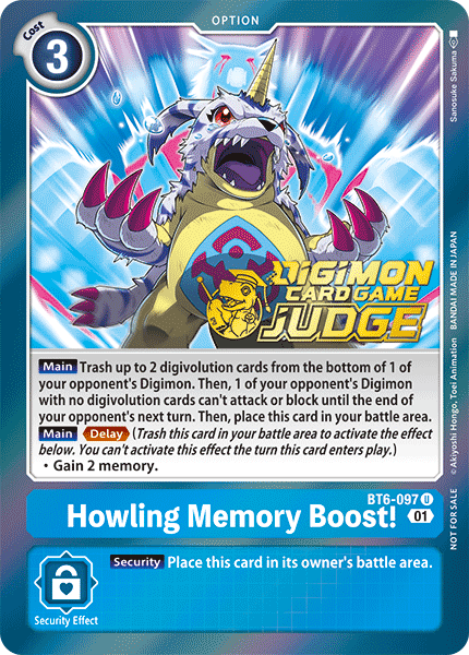 Howling Memory Boost!, BT6-097-p1