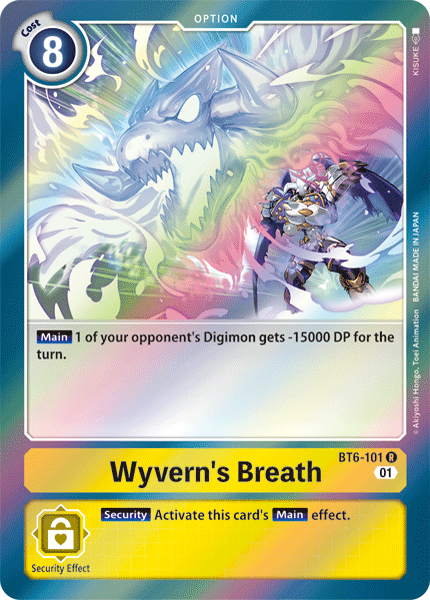 Wyvern's Breath, BT6-101