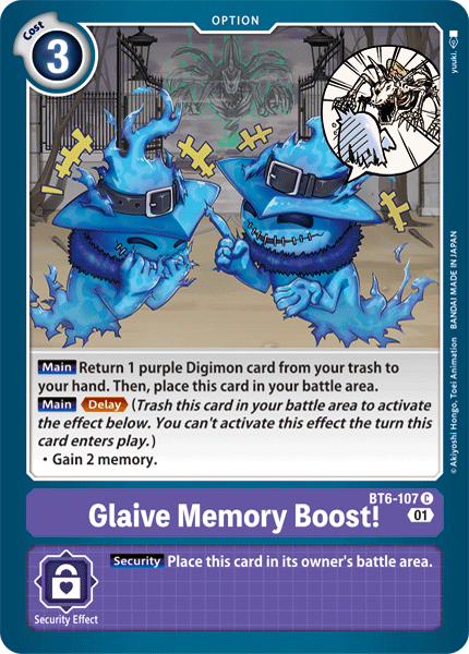 Glaive Memory Boost!, BT6-107