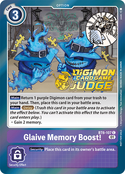 Glaive Memory Boost!, BT6-107-p1