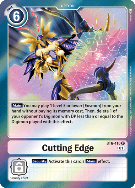 Cutting Edge, BT6-110