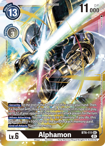Alphamon, BT6-111