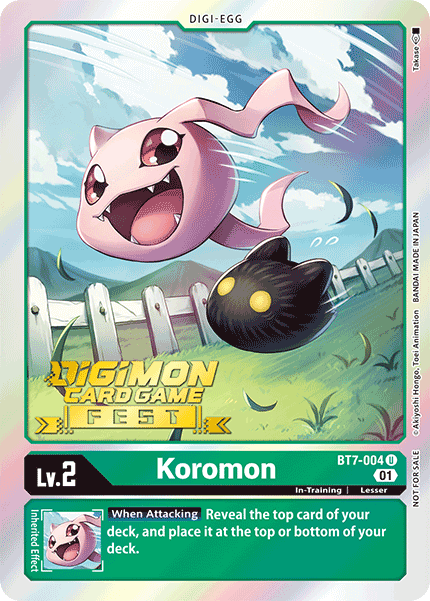 Koromon, BT7-004-p1
