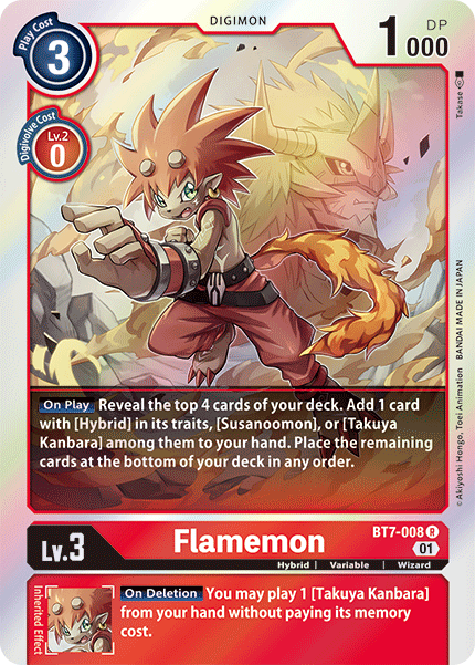 Flamemon, BT7-008