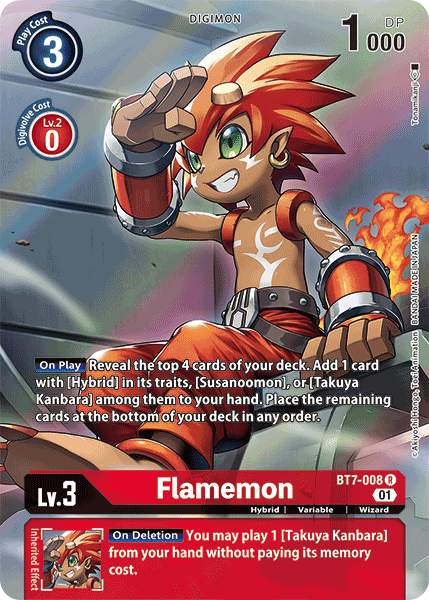 Flamemon, BT7-008-p1