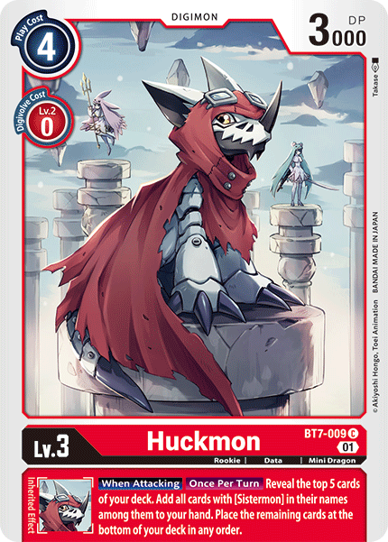Huckmon, BT7-009