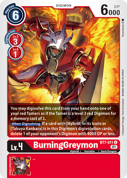 BurningGreymon, BT7-011
