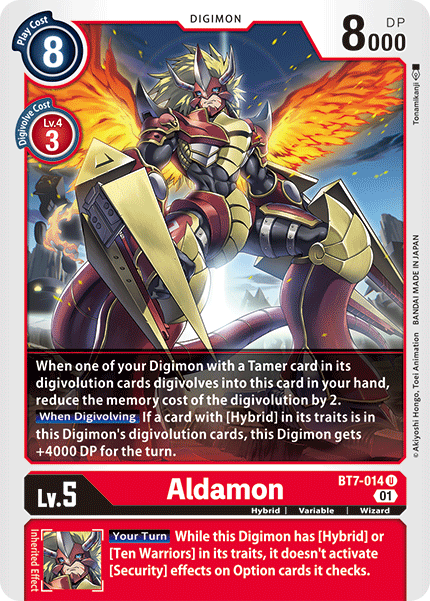 Aldamon, BT7-014