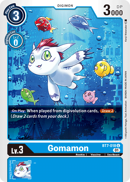 Gomamon, BT7-018
