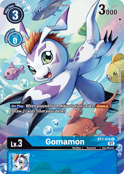 Gomamon, BT7-018-p1