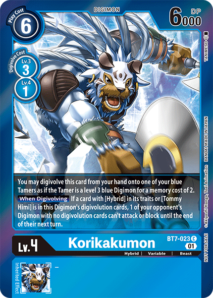 Korikakumon, BT7-023-p1