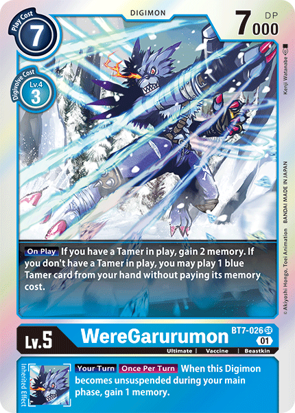 WereGarurumon, BT7-026