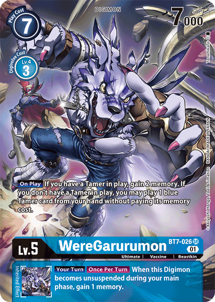 WereGarurumon, BT7-026-p1