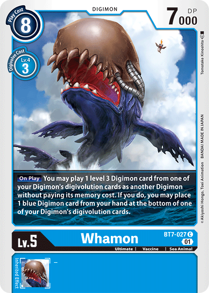 Whamon, BT7-027