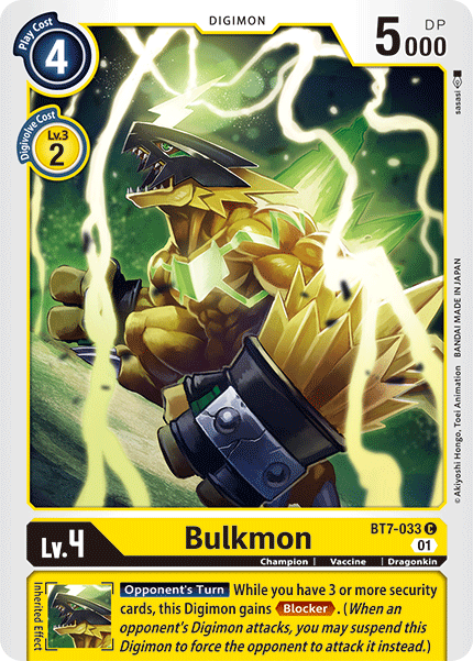 Bulkmon, BT7-033