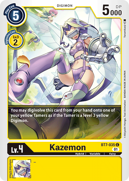 Kazemon, BT7-035