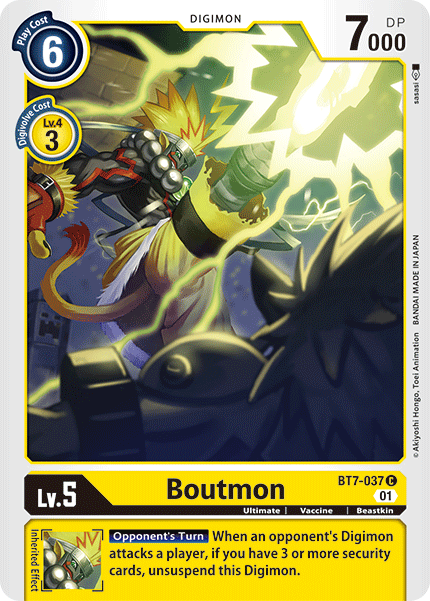 Boutmon, BT7-037