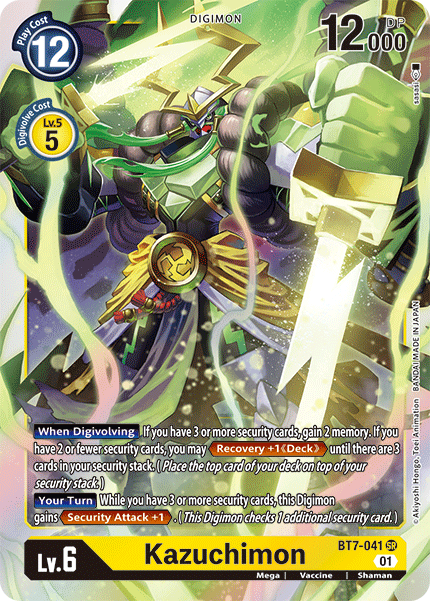 Kazuchimon, BT7-041