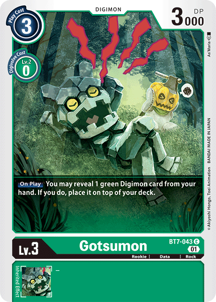 Gotsumon, BT7-043