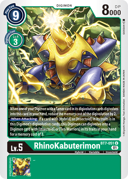 RhinoKabuterimon, BT7-051