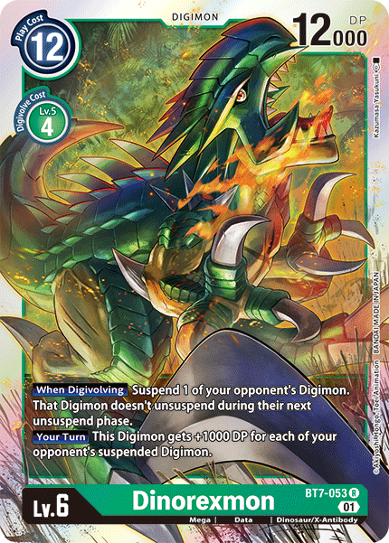 Dinorexmon, BT7-053
